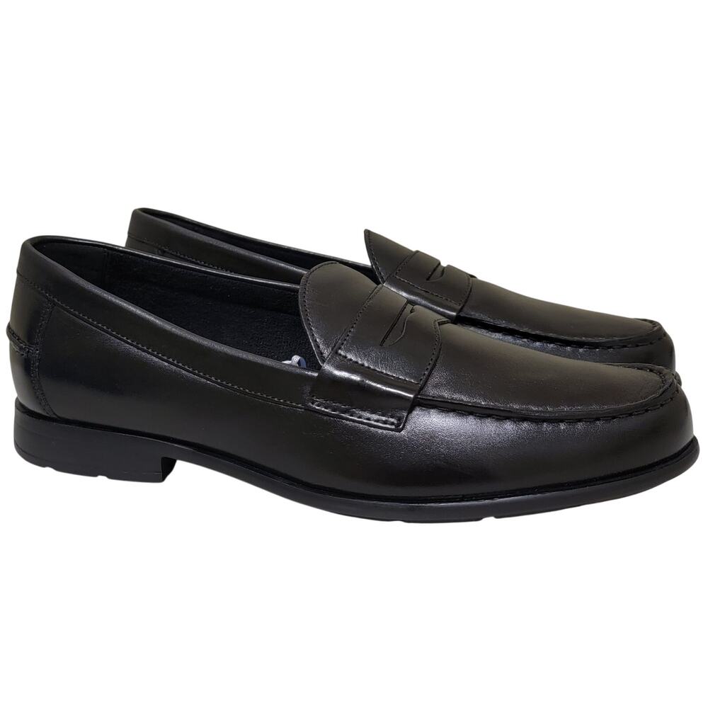 Nunn Bush Men Drexel Slip On Penny Loafers Size US 10M Black Leather